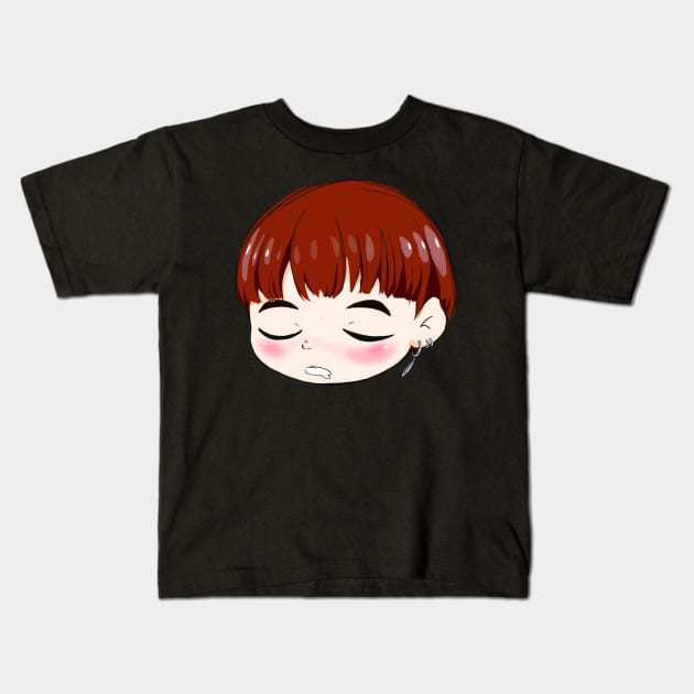 BTS young kook Kids T-Shirt by nanaatawi